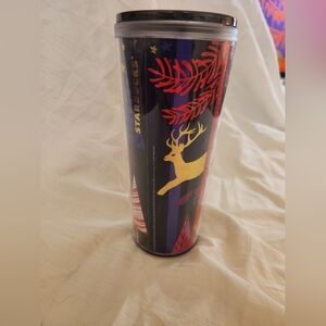 Starbucks Festive Tumbler - Red and Blue